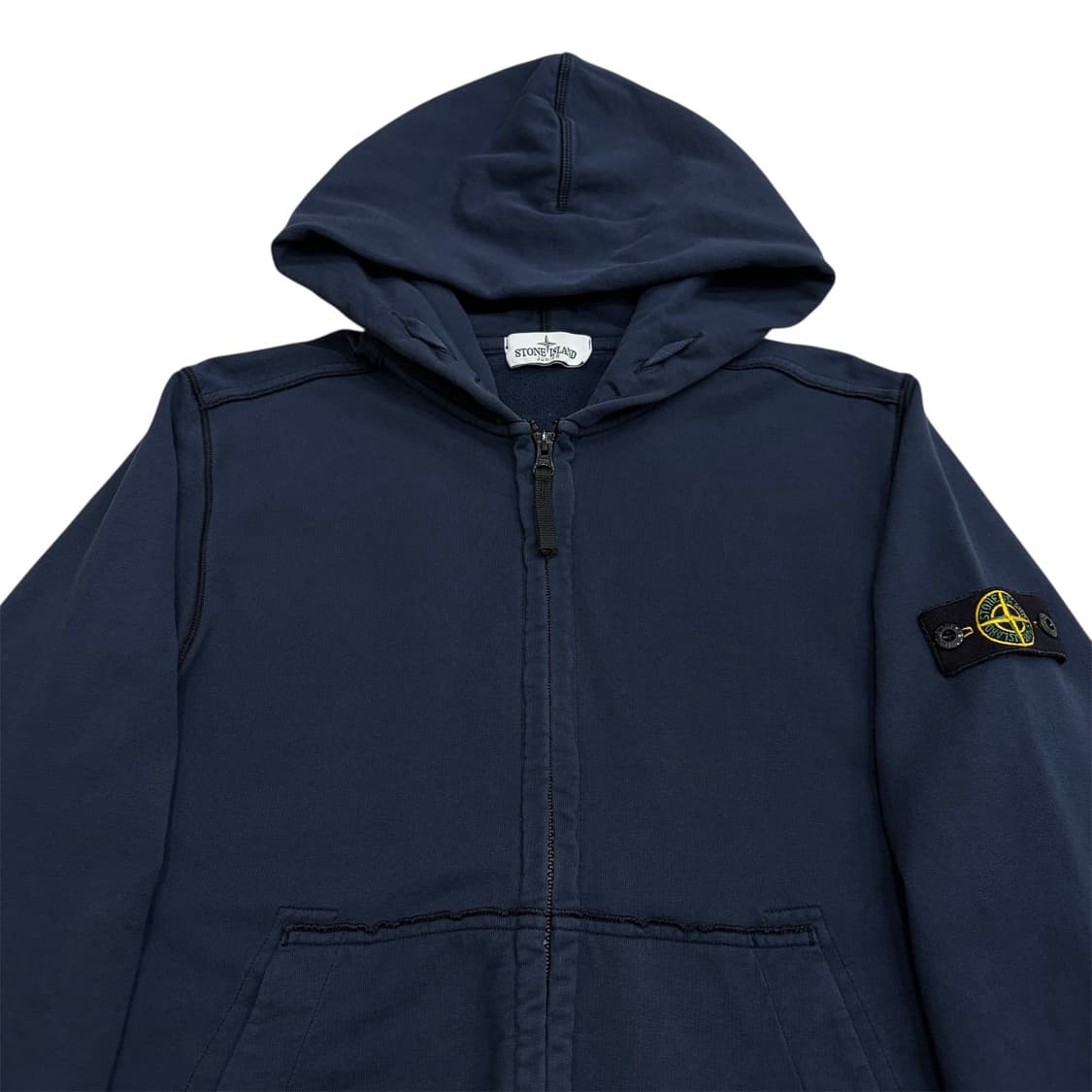 스톤아일랜드 키즈 주니어 네이비 후드집업 14A 성인 여자 여성 가능 상품이미지3