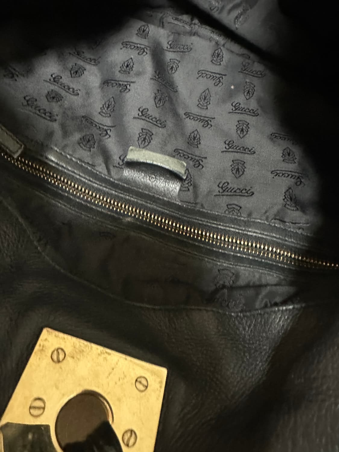 구찌 빈티지 파이톤 인디백 상품이미지7