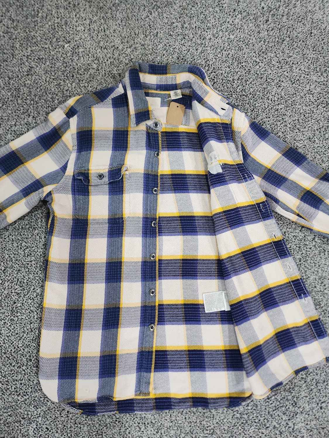 //리바이스 체크 웨스턴 셔츠 S 상품이미지2