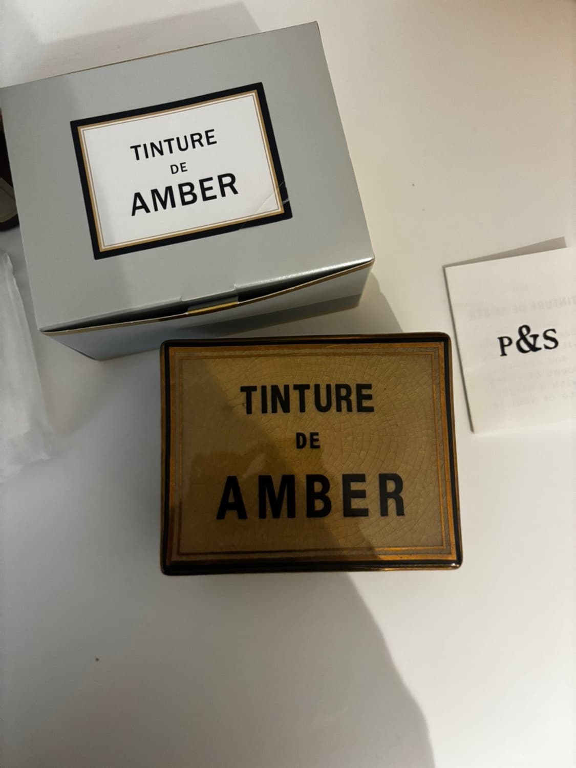 향초/플레인앤심플(plain&simple)세라믹캔들/스몰사이즈/Amber 상품이미지3