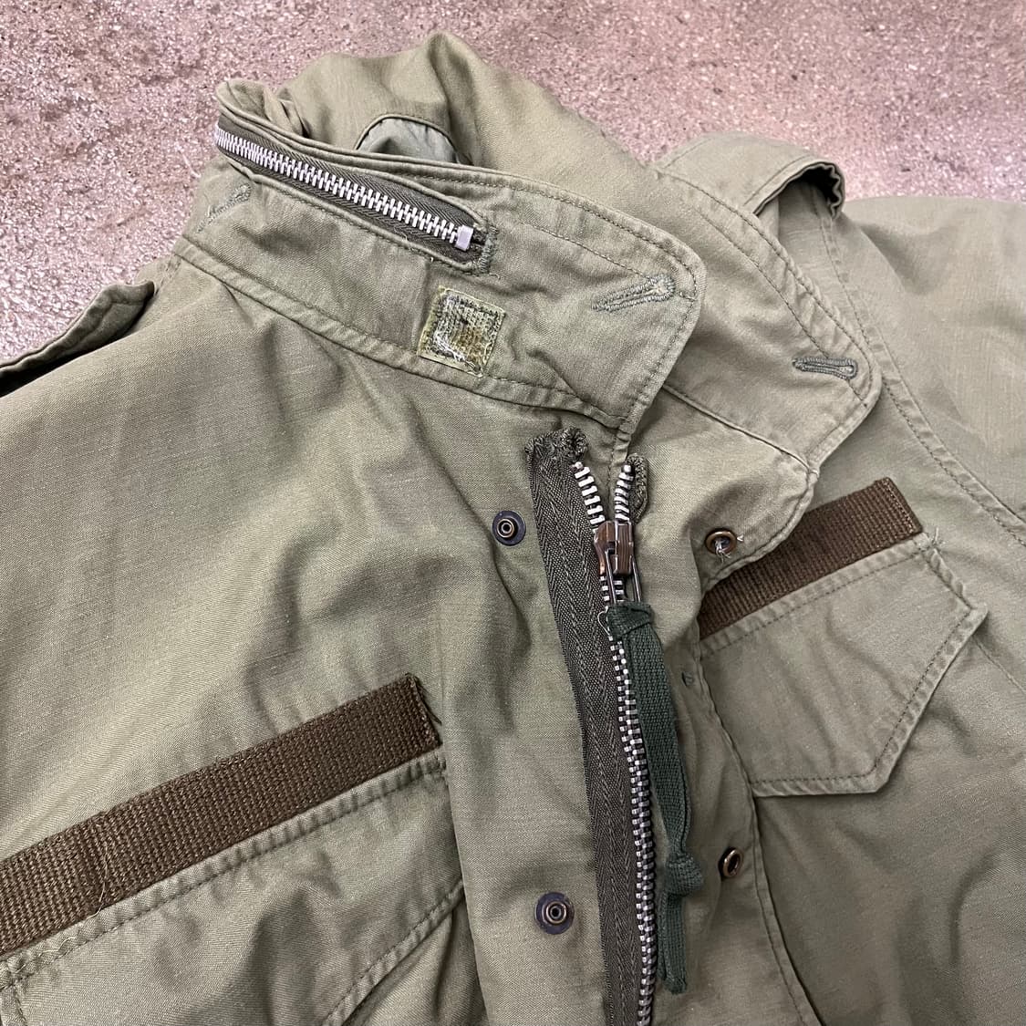 70s 오리지날 2세대 M-65 필드자켓 (M/L) 상품이미지7