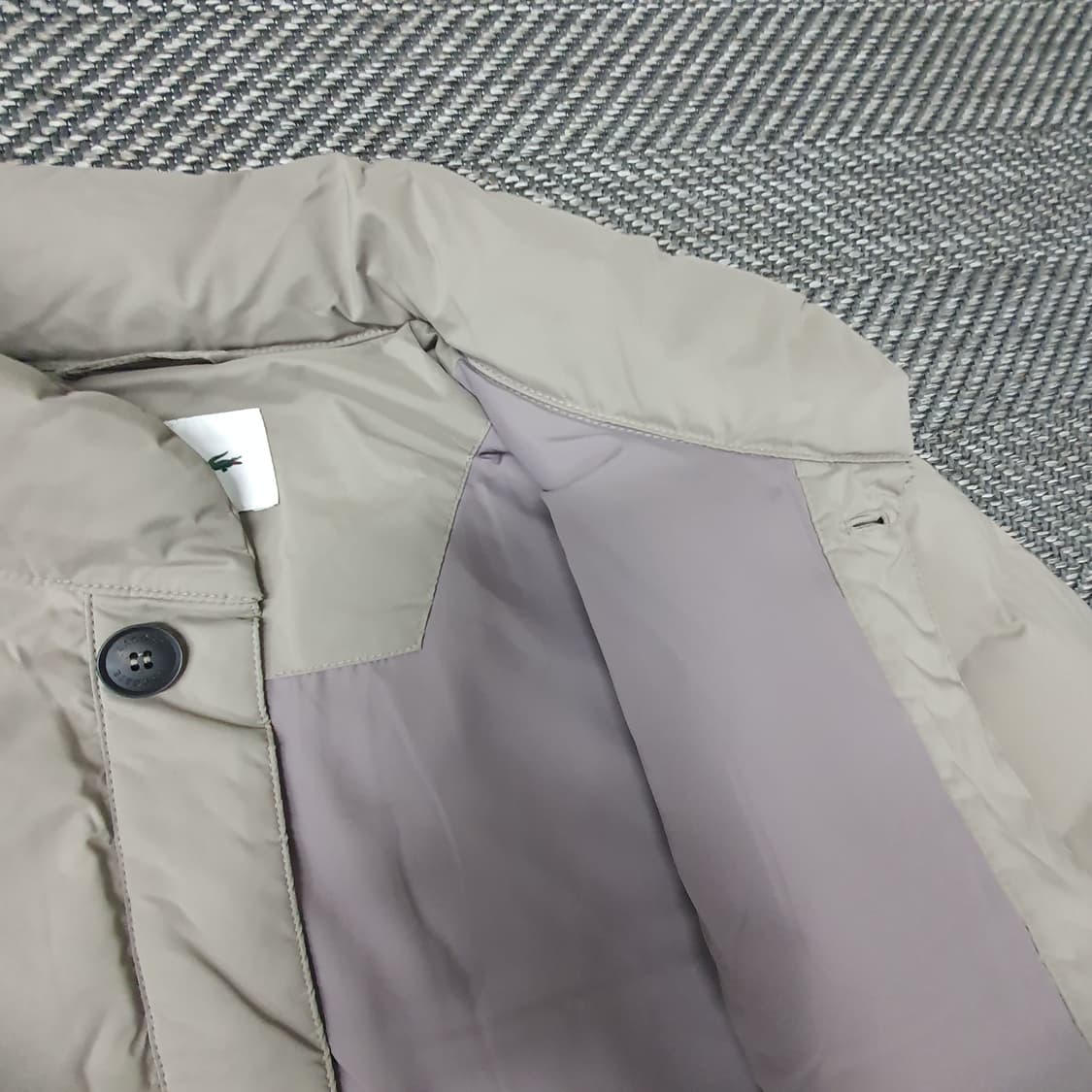 라코스테 구스다운 롱 경량패딩 남자105 상품이미지7