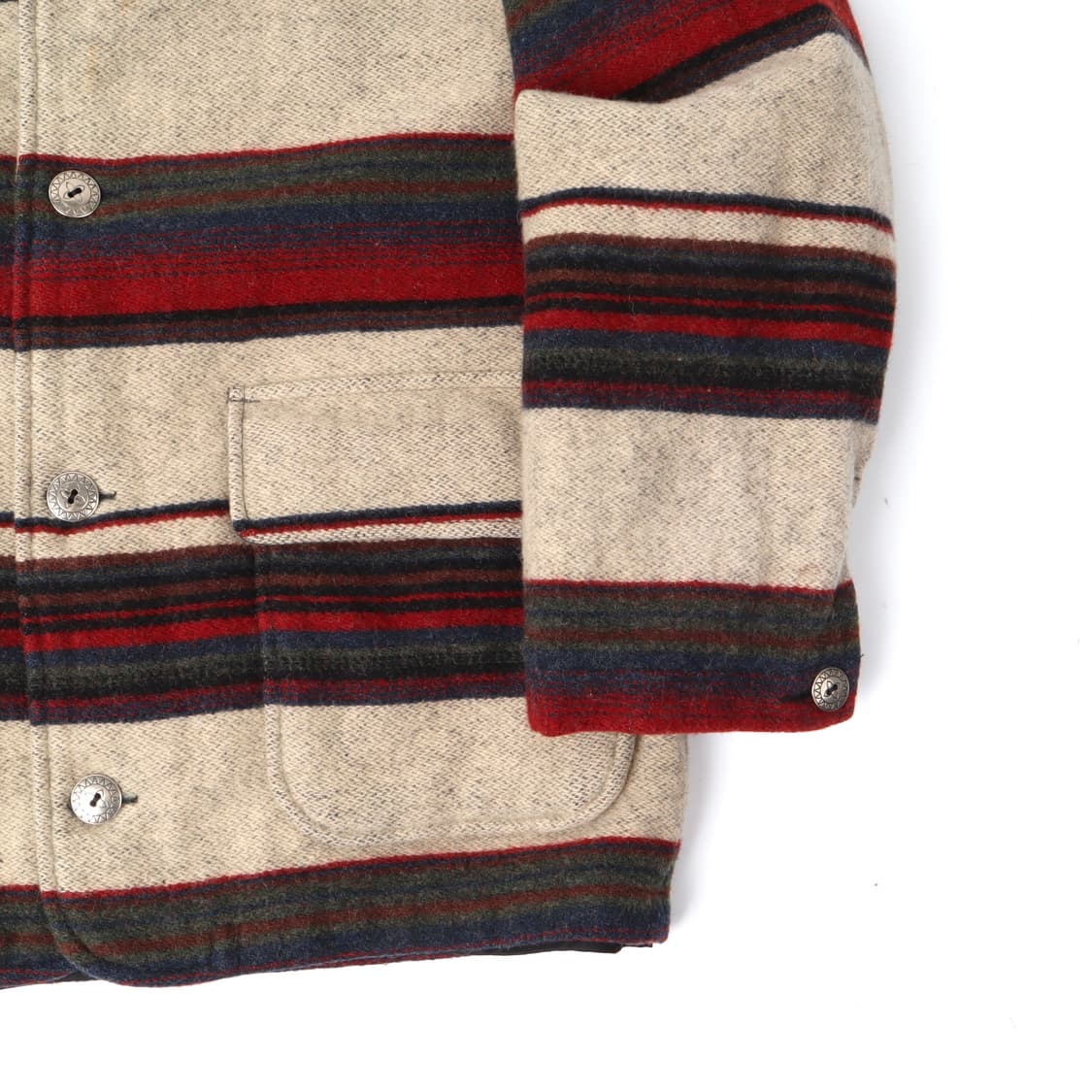 90s Woolrich 울리치 써모라이트 블랭킷 코트 상품이미지4