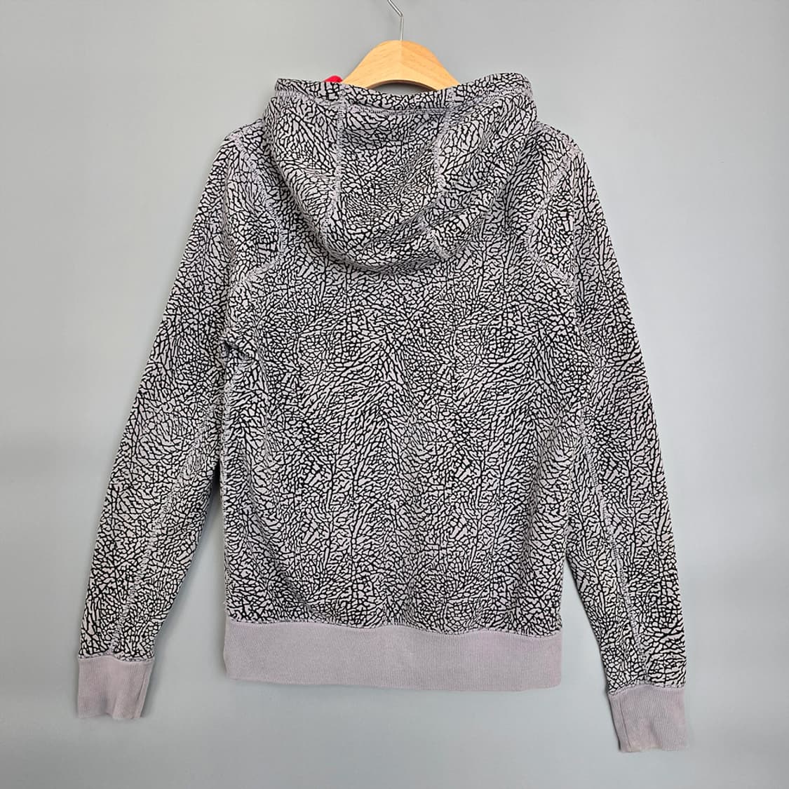 나이키 조던 에어 엘리펀트 코끼리 패턴 풀집 후드집업 S 상품이미지2