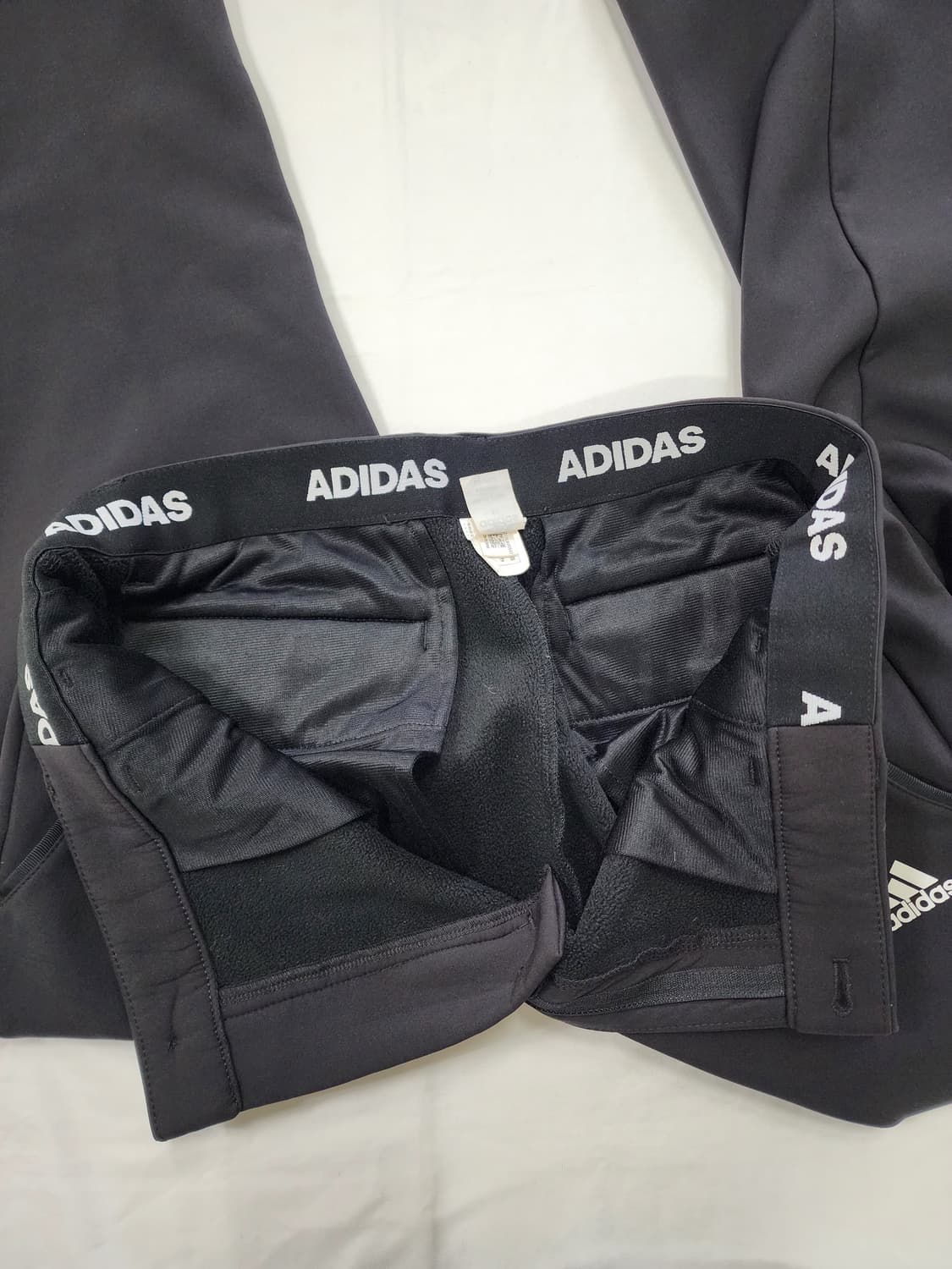 아디다스 골프 기모 팬츠 블랙 상품이미지7