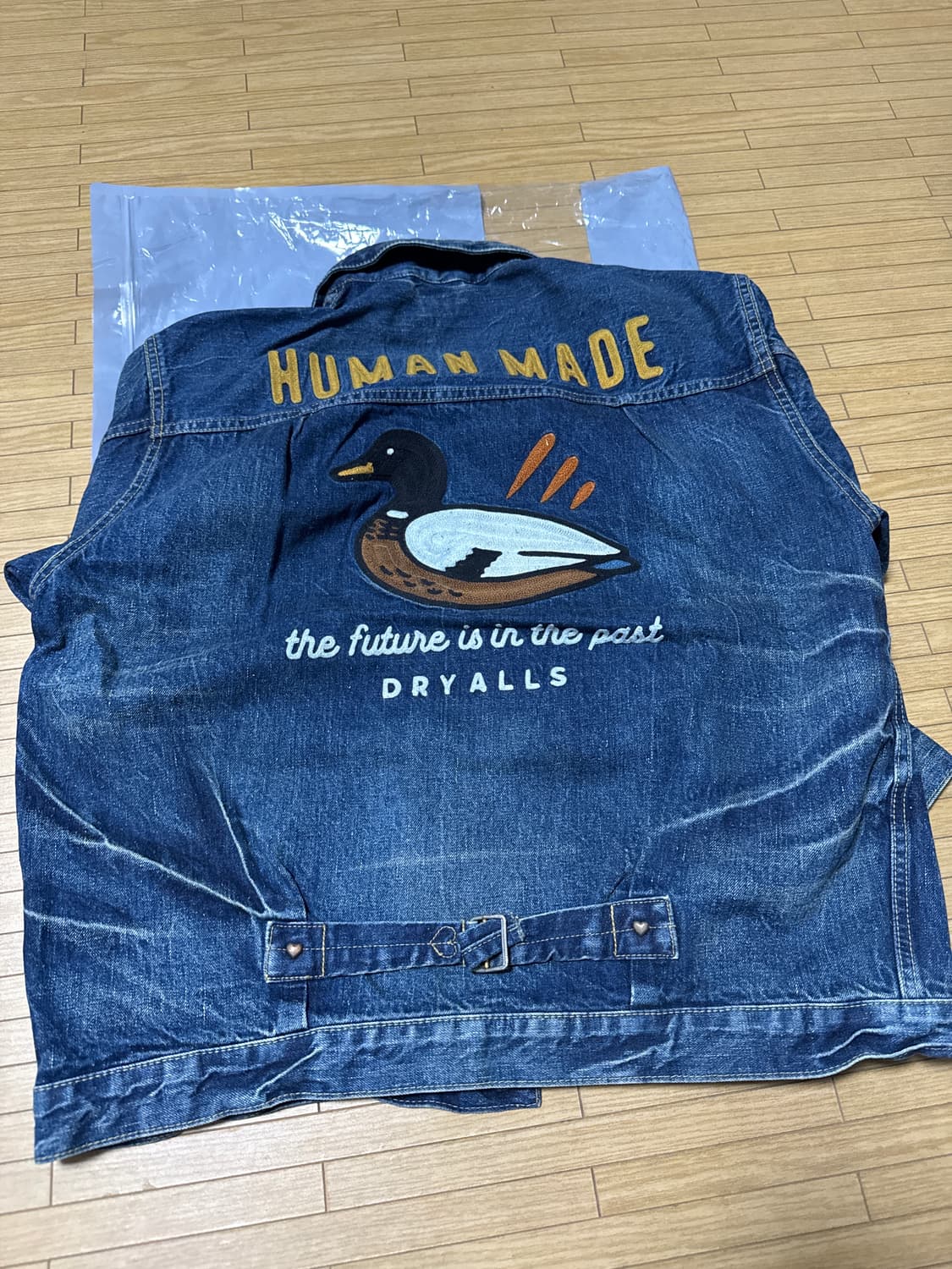 (새상품)휴먼 메이드 데님 워크 자켓 퓨처 인디고  상품이미지4