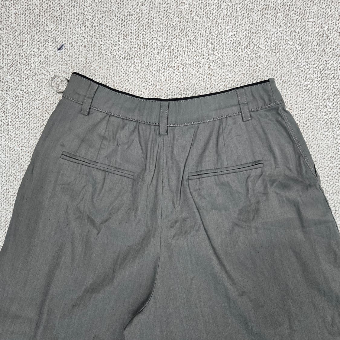 0821.듀엘 카키색 와이드 큐롯팬츠 55 상품이미지9