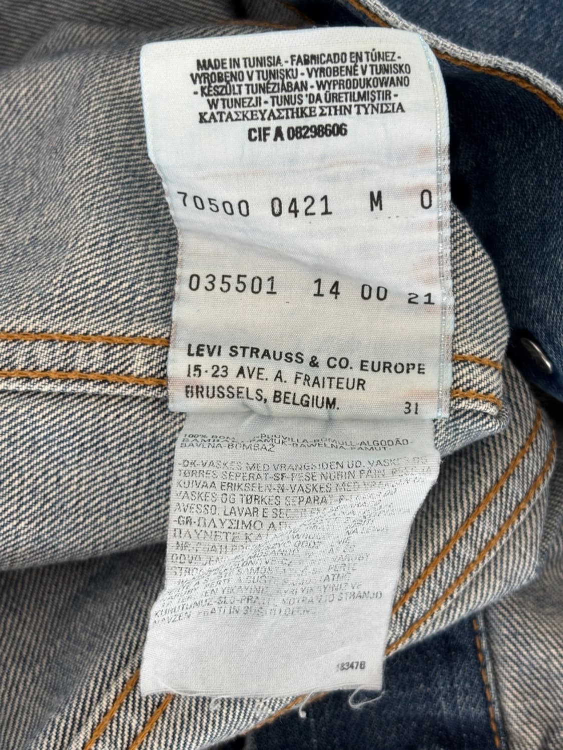 Levis Vintage Trucker Jacket 상품이미지9