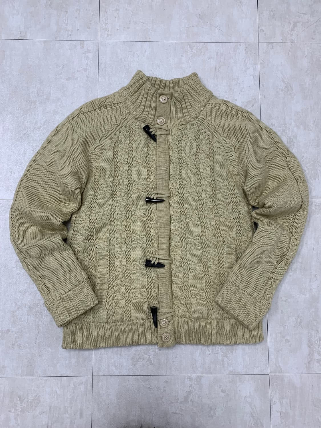 Autdex 베이지 니트 자켓#246 상품이미지1