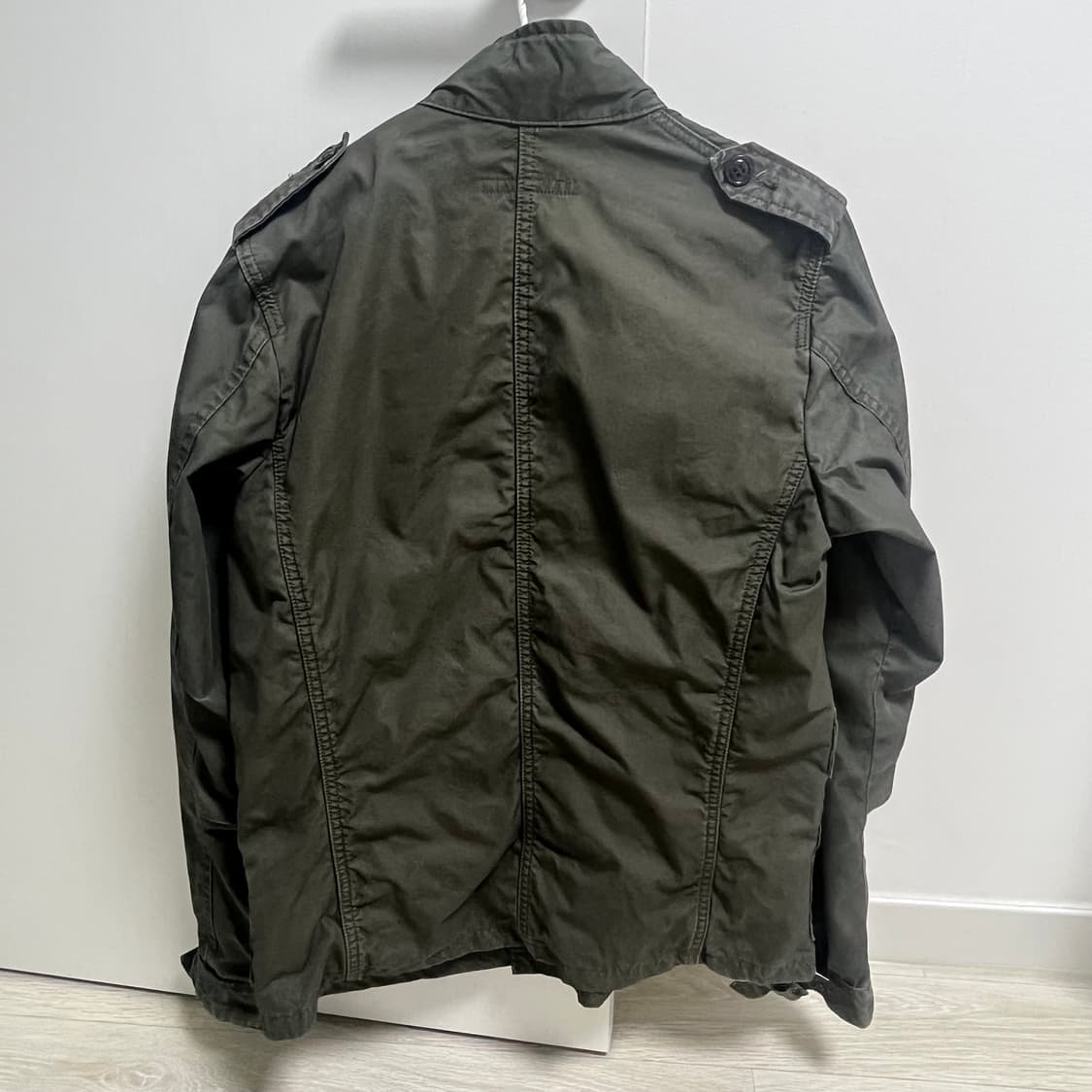 빈티지 카키 유틸리티 워싱 자켓 야상 vintage jacket 상품이미지4