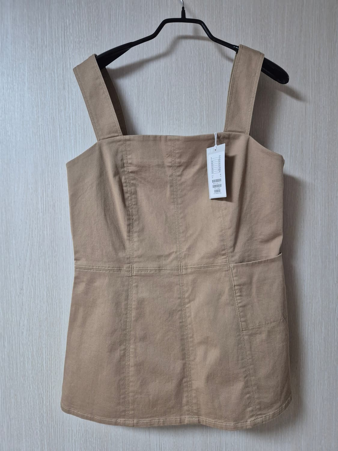 (새제품 ) COS 코스 스트랩 탑 베이지 38 뷔스티에 상품이미지3