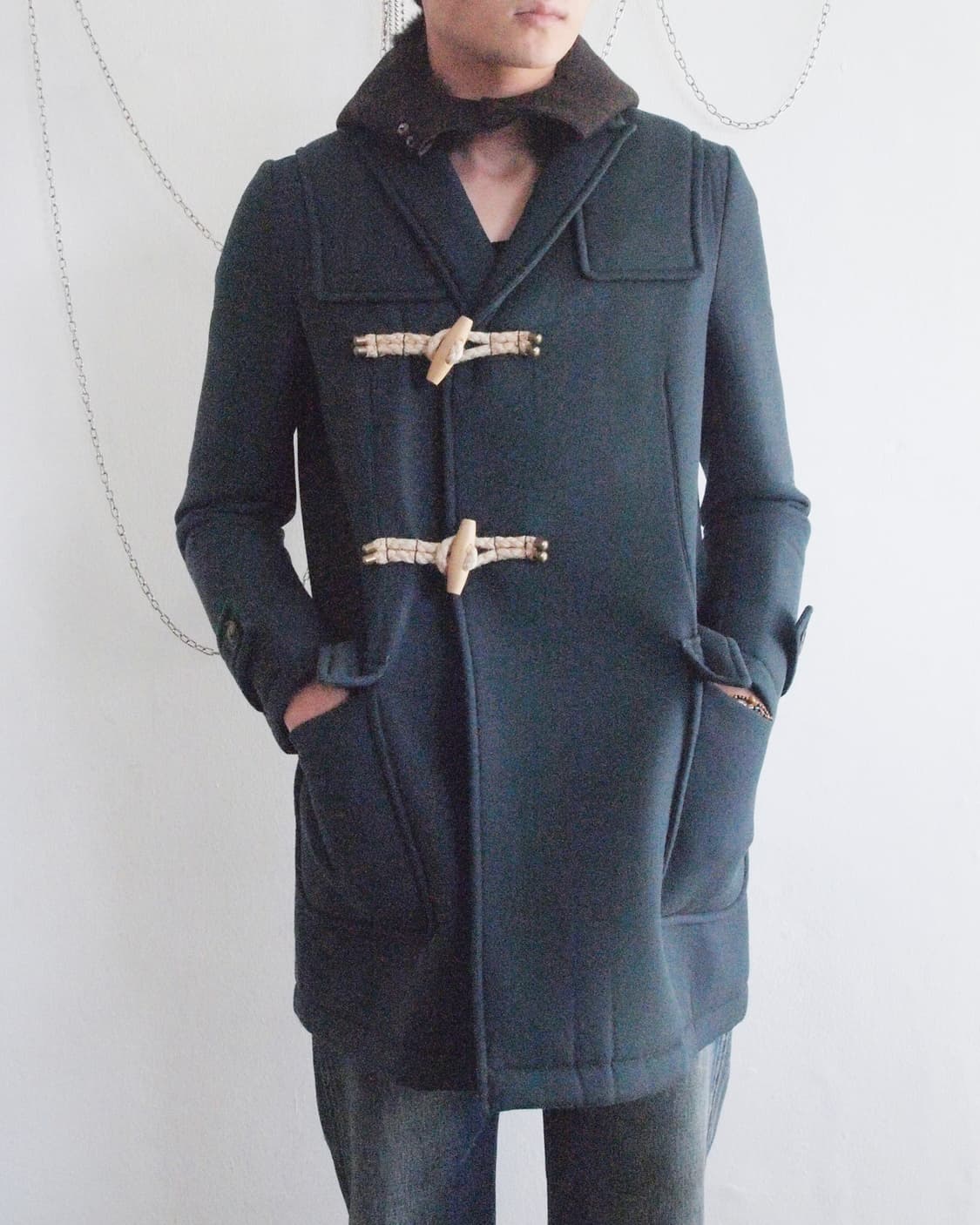 kolor 13aw 런웨이 퍼 후드 코트 상품이미지4