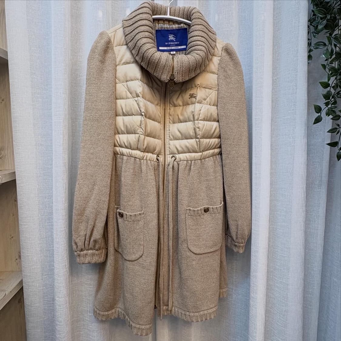 버버리 니트 패딩 자켓 상품이미지2