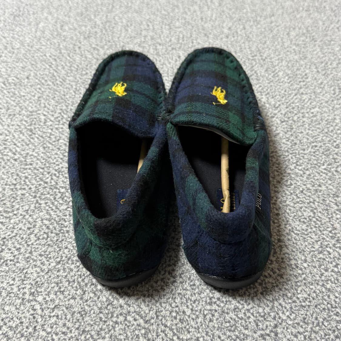 폴로 랄프로렌 타탄체크 로퍼 260 상품이미지3