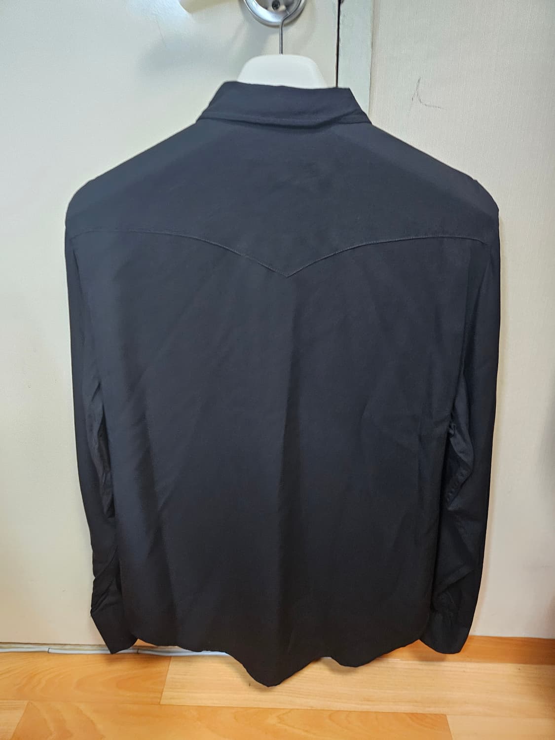 M~L) 롤링스튜디오 웨스턴 셔츠 블랙 상품이미지3