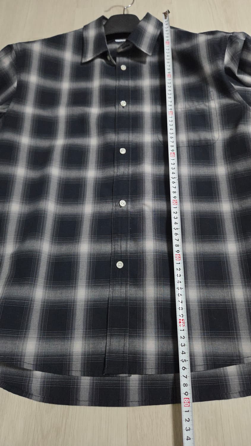 (착샷) 프릭스스토어 체크 셔츠 옴브레 상품이미지7