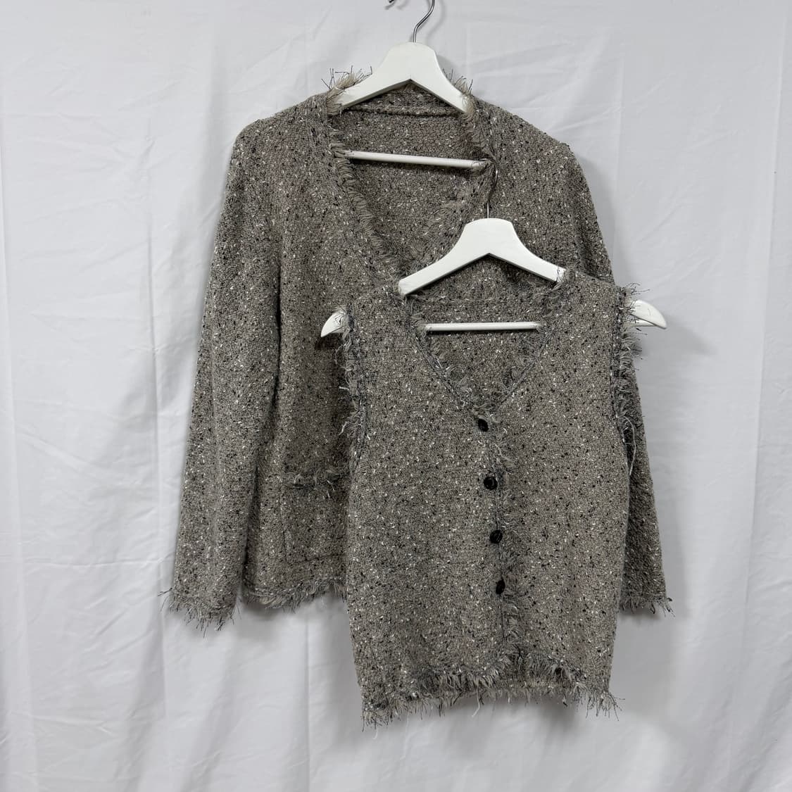 딘트(DINT) 베스트 가디건 세트 상품이미지3