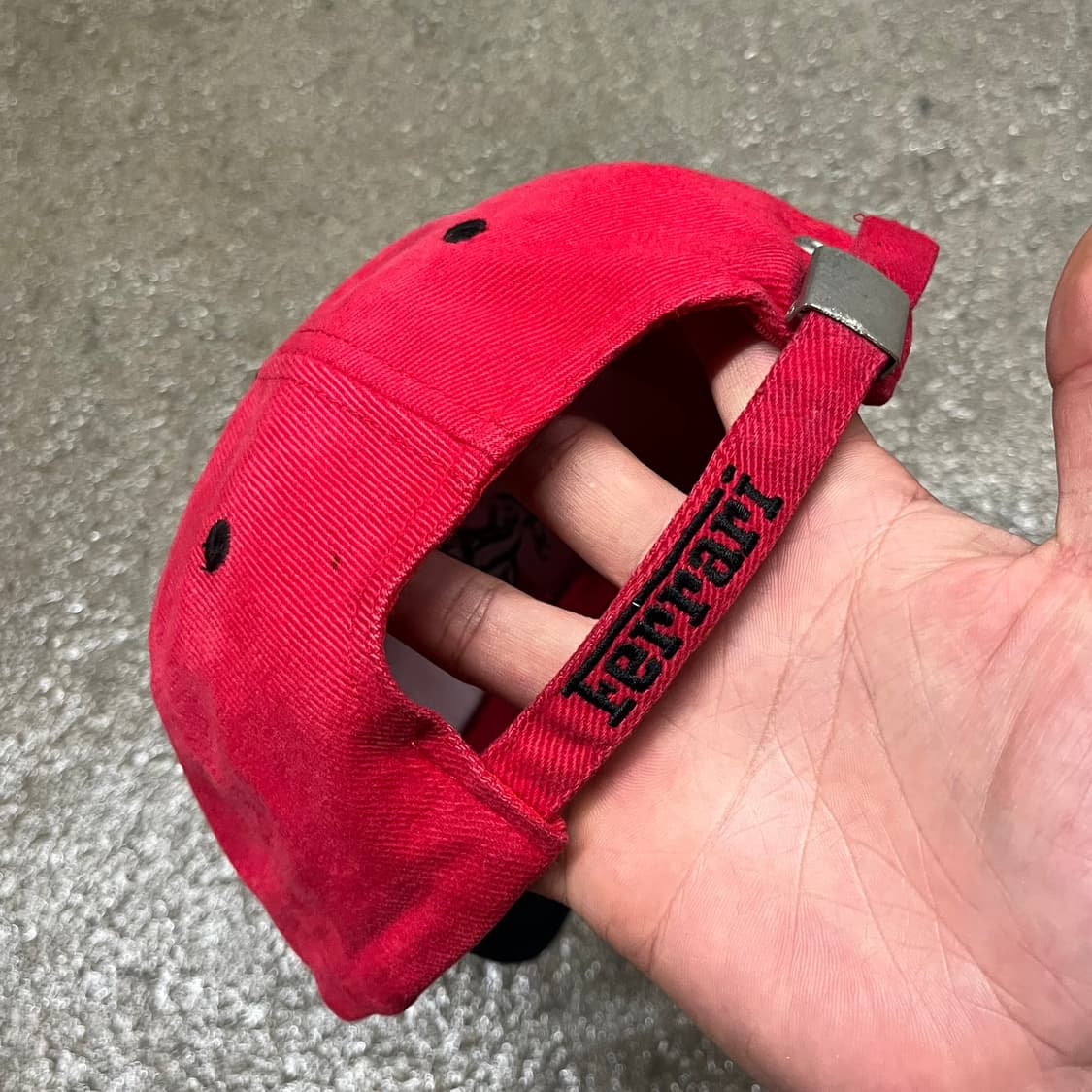 빈티지 페라리 볼캡 상품이미지4