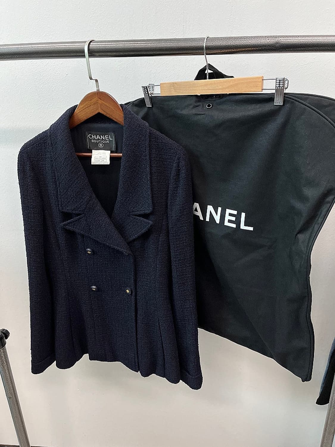 여) 샤넬 금장 트위드 셋업  상품이미지1