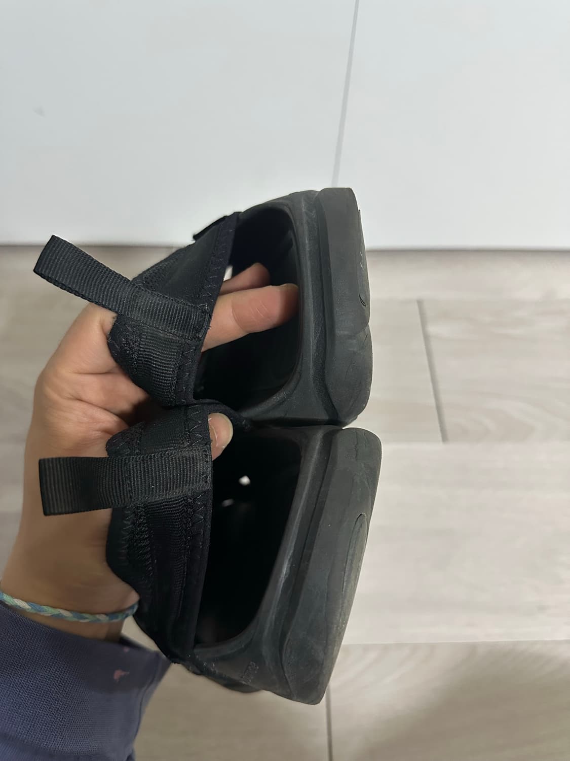 뉴발란스 4205 코브 슬리퍼 샌들 270 블랙 상품이미지9