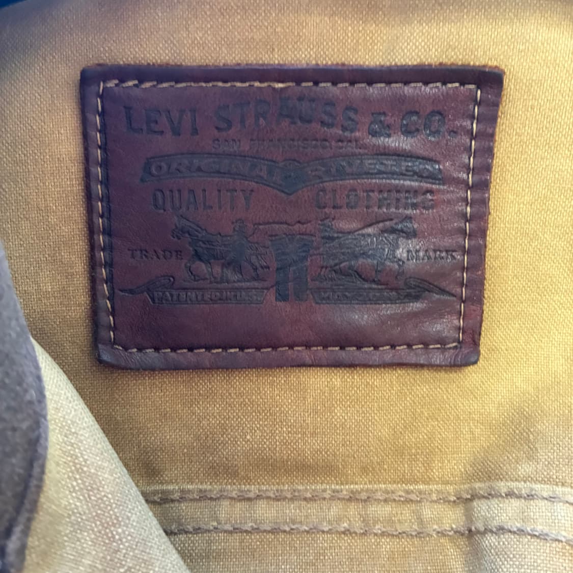 2011 리바이스X필슨 왁스 코팅 트러커 자켓 상품이미지3