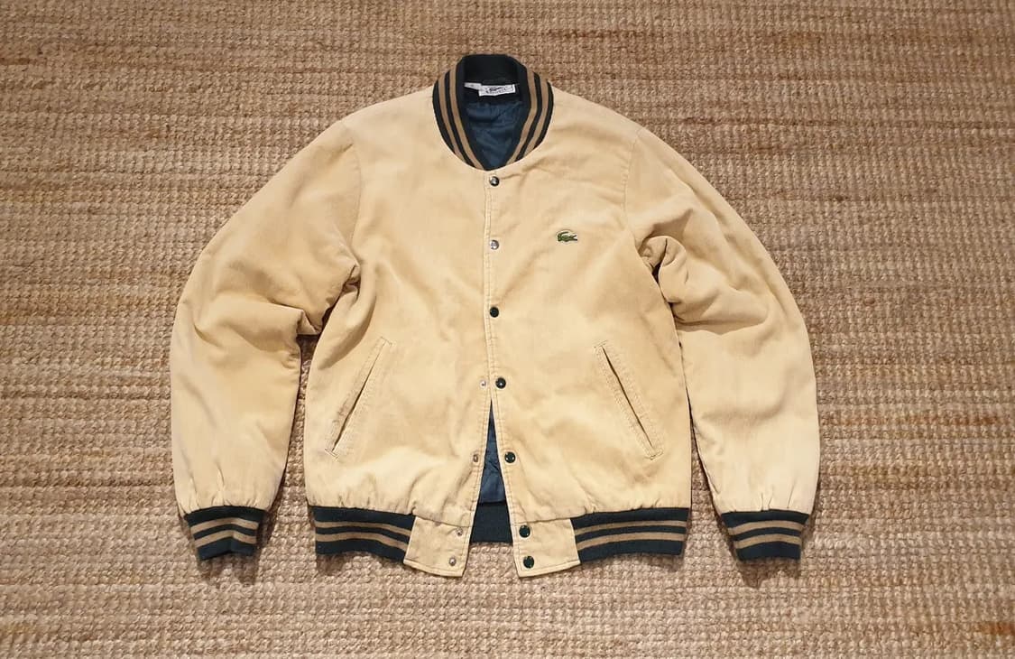 8~90s 라코스테 코듀로이 점퍼 상품이미지1