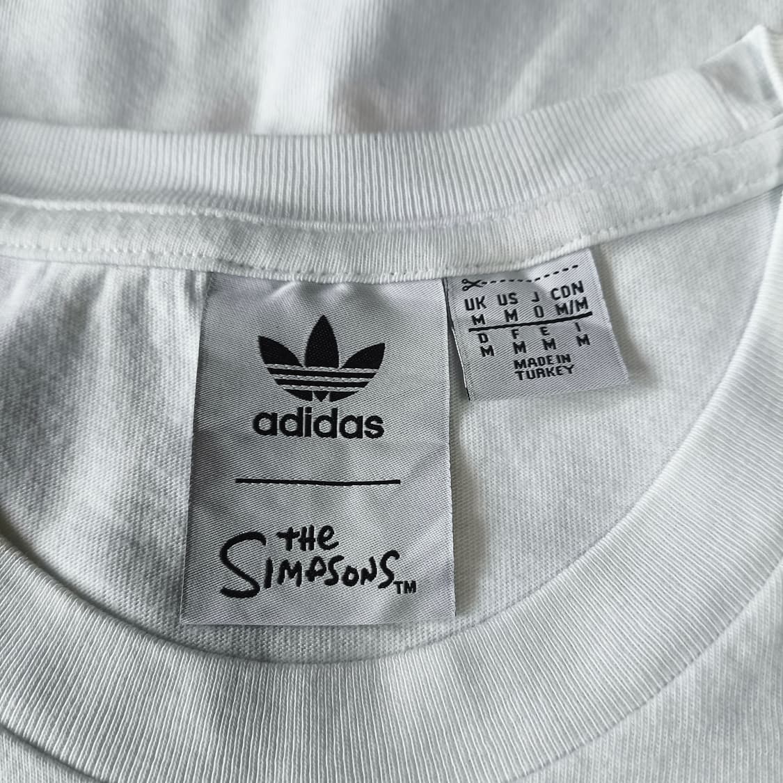 [M] 아디다스 X 바트 심슨 콜라보 티셔츠 상품이미지4