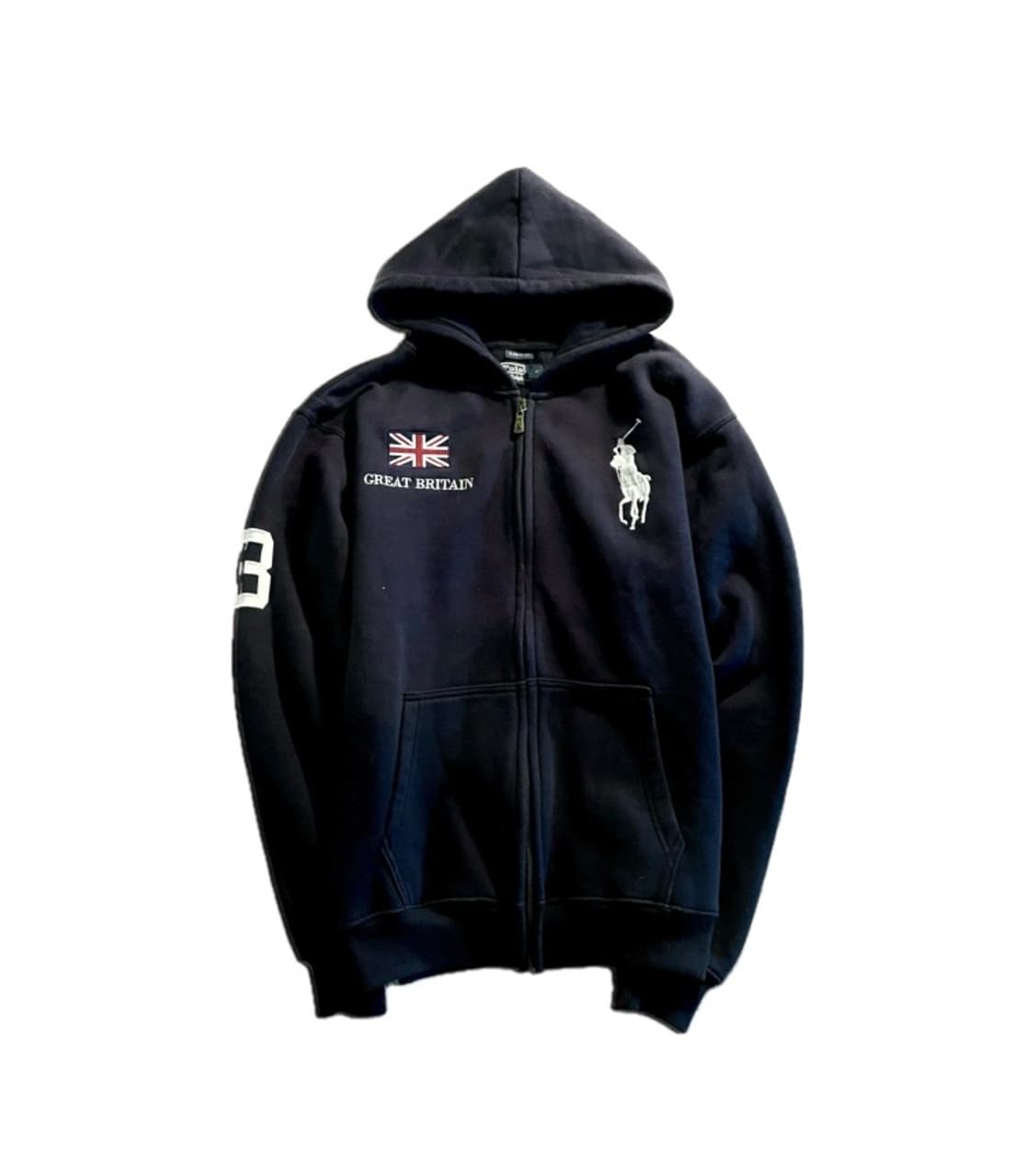 폴로 랄프로렌 빅포니 브리튼 후드집업 네이비 상품이미지1