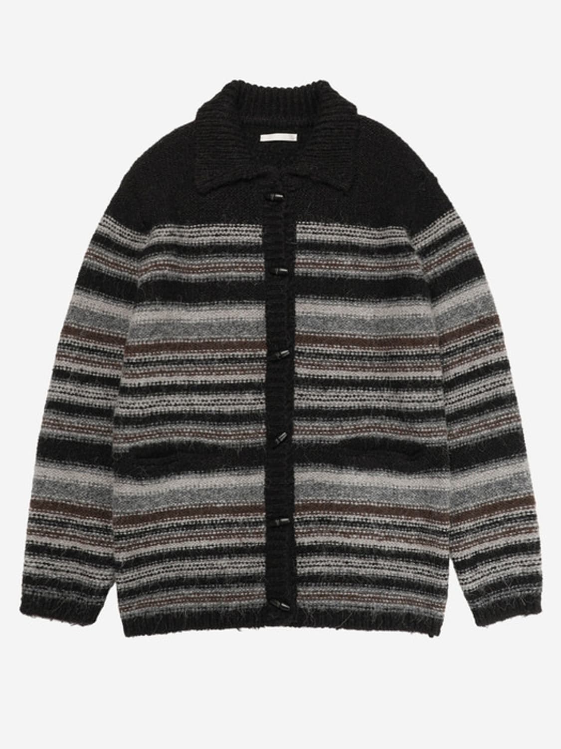 새상품 이어닝 WOOL TOGGLE REVERSIBLE KNIT COAT 상품이미지9