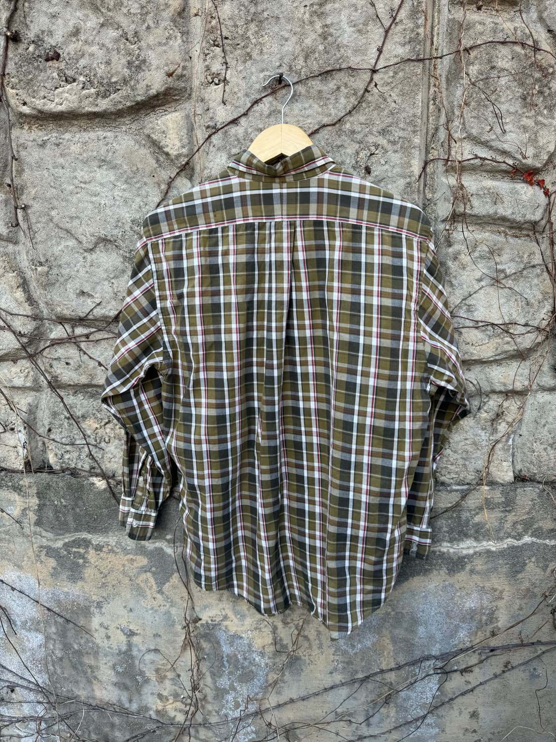 90s rrl 폴로 컨트리 랄프로렌 빈티지 체크 셔츠 m 상품이미지2