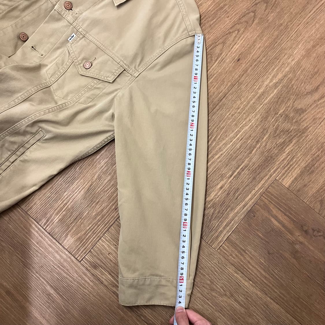 N255 리바이스 트러커 자켓 베이지 상품이미지7