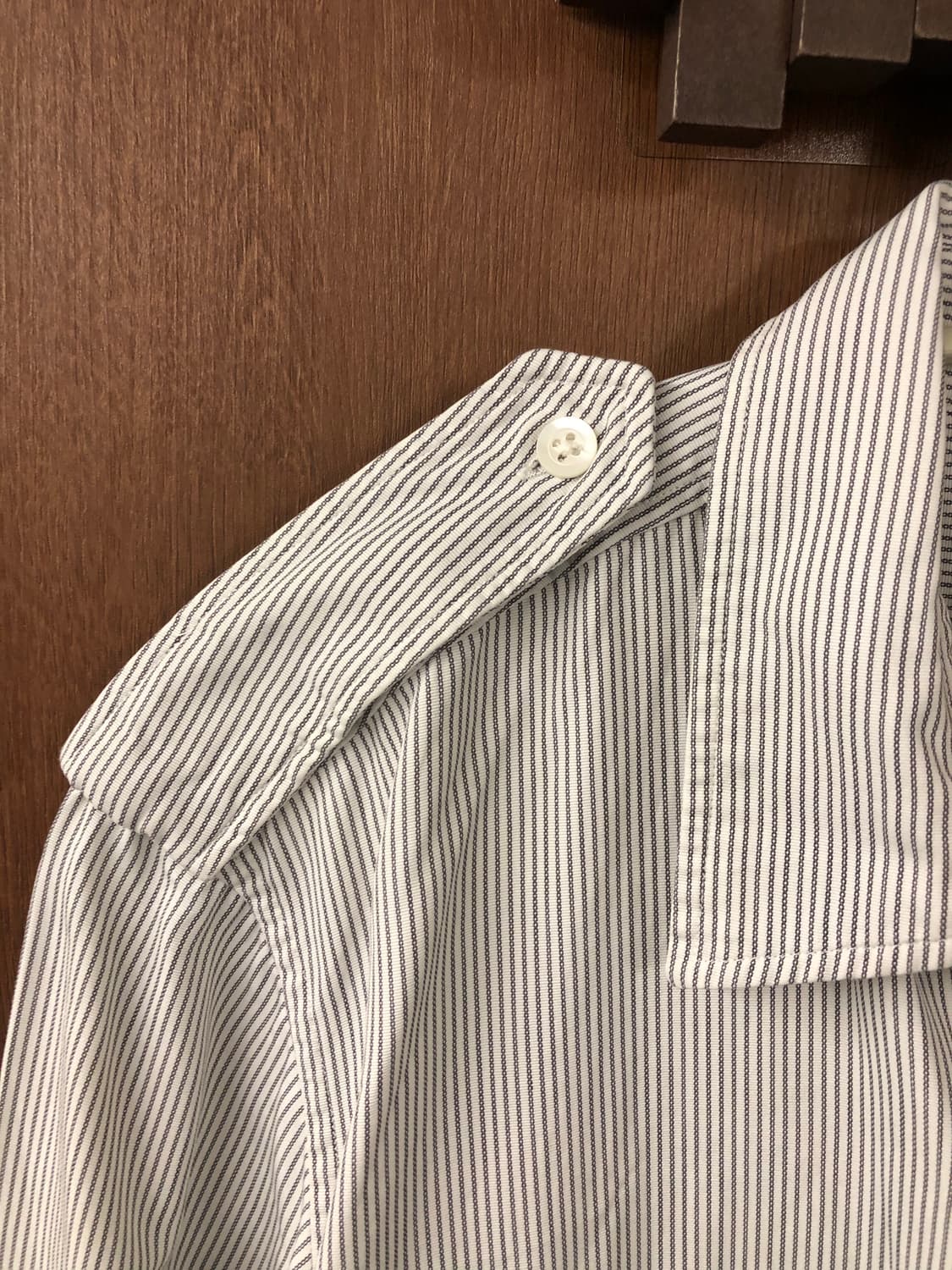 드리스반노튼 스트라이프 밀리터리 셔츠 46 상품이미지2