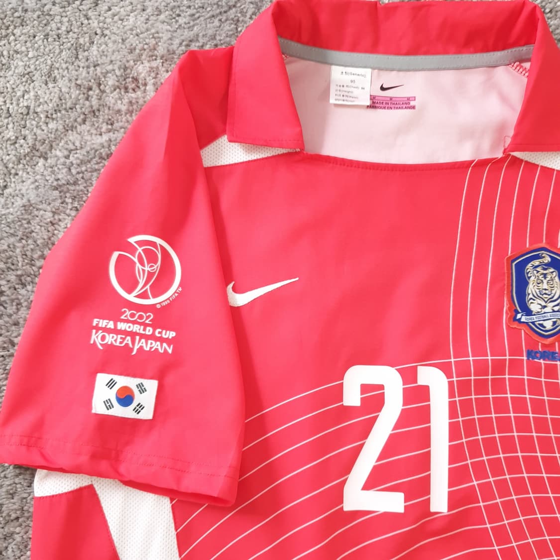 [무료배송] Nike 국대 박지성 2002 축구 유니폼 상품이미지4