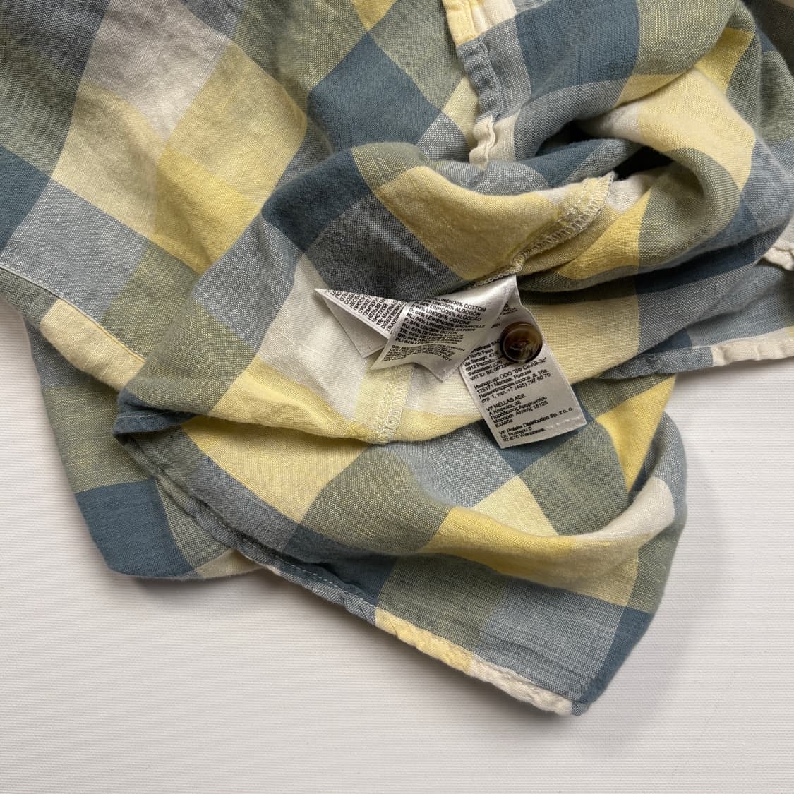 [M] The North Face linen half-shirt 상품이미지5
