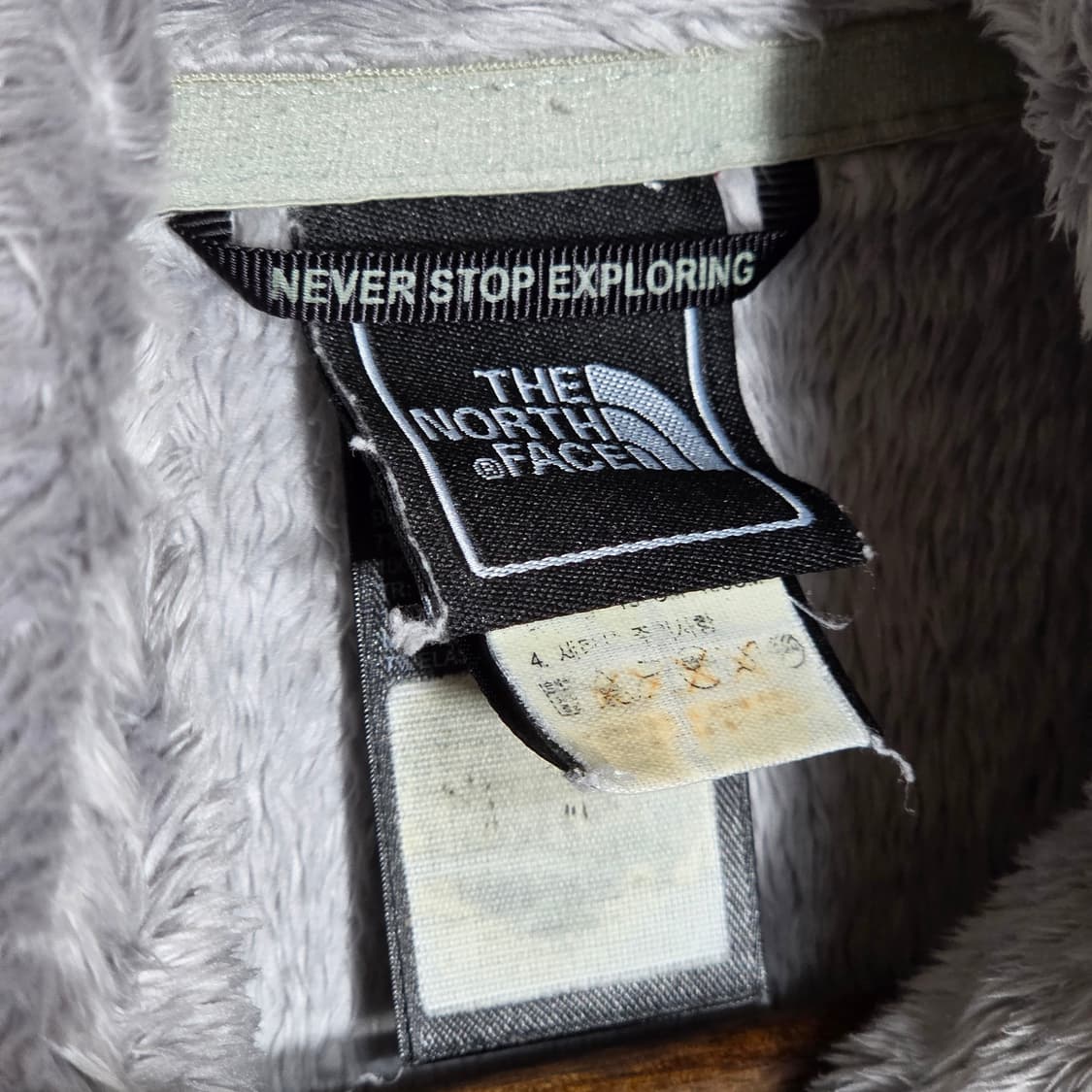노스페이스 실버 그레이 플리스 집업 상품이미지9