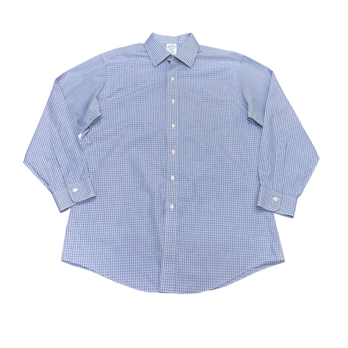 L-XL 브룩스브라더스 라이트네이비 포켓 체크 셔츠 상품이미지1