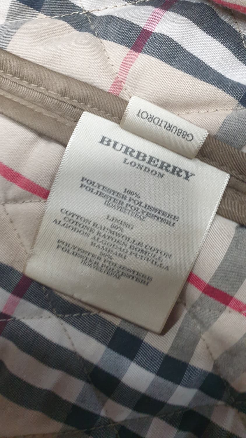 정품 버버리 퀼팅 자켓 m 상품이미지8