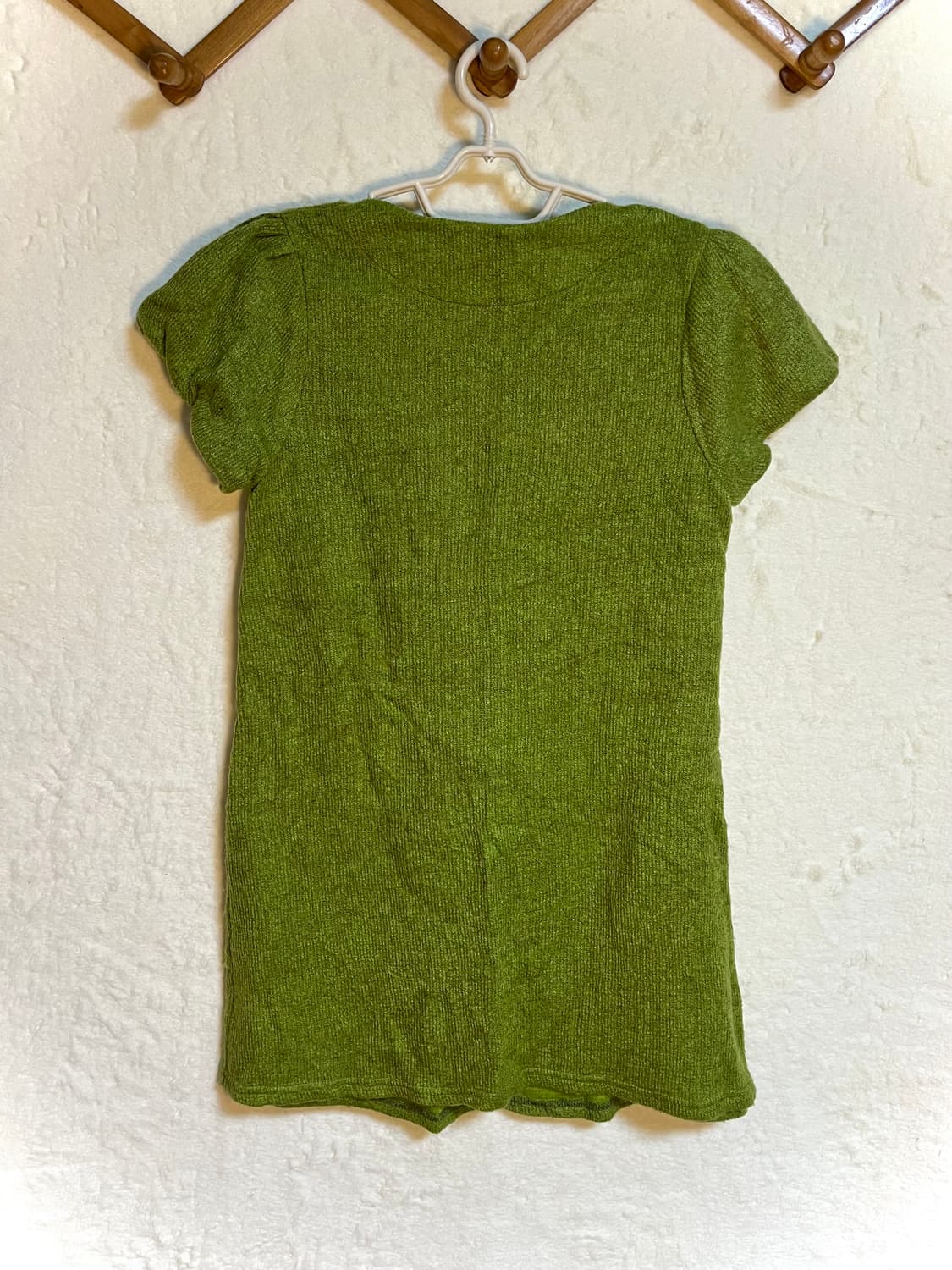 빈티지 모리걸 니트 반팔 원피스 상품이미지2