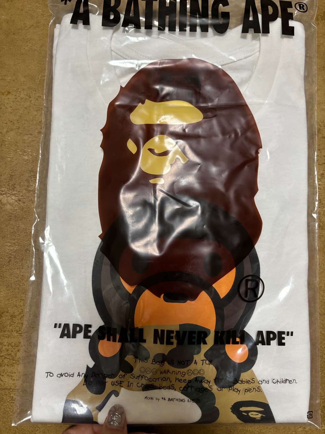 베이프 BAPE 1st Camo Milo on Ape Head T 상품이미지3