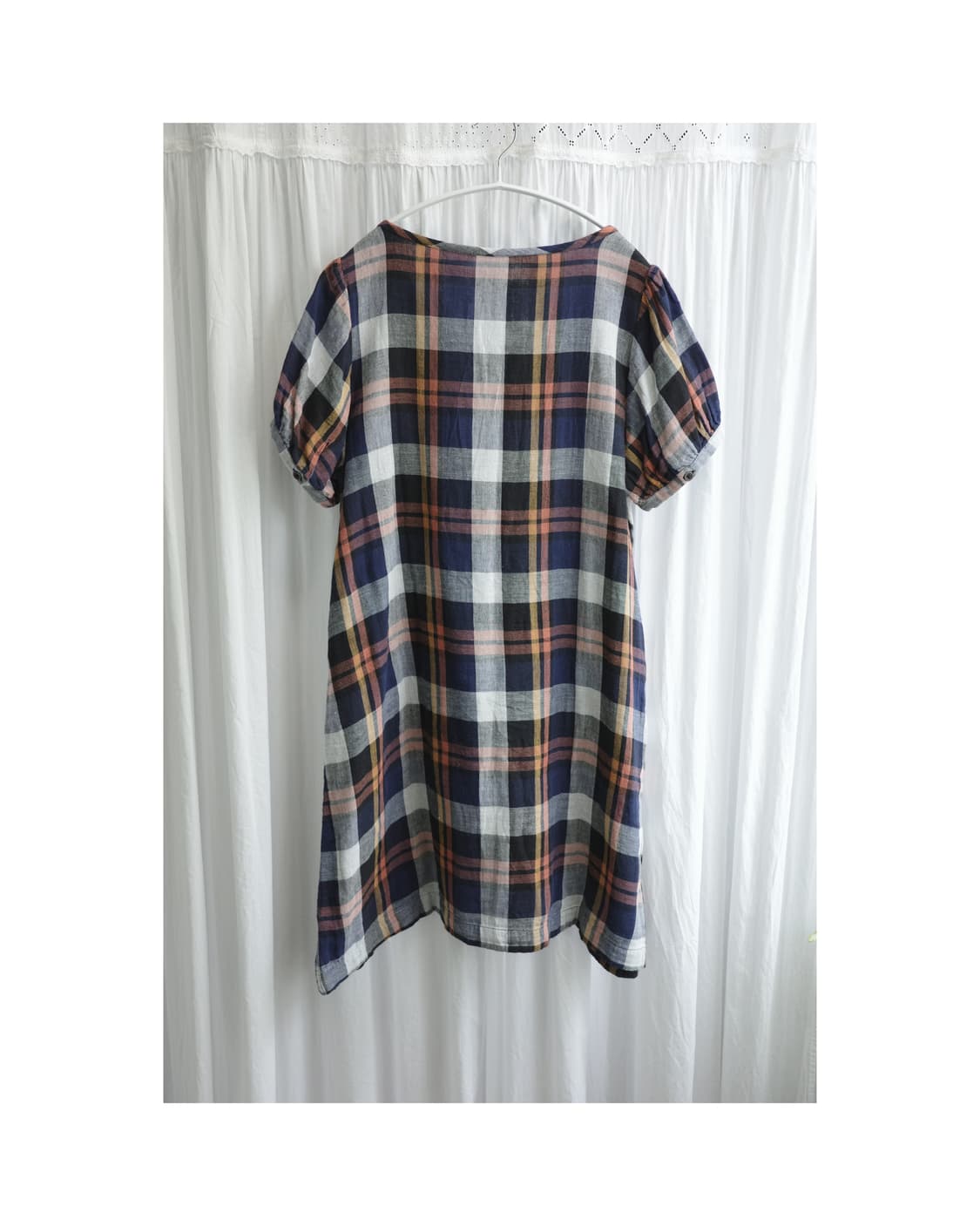 Maple check cottage dress 상품이미지2