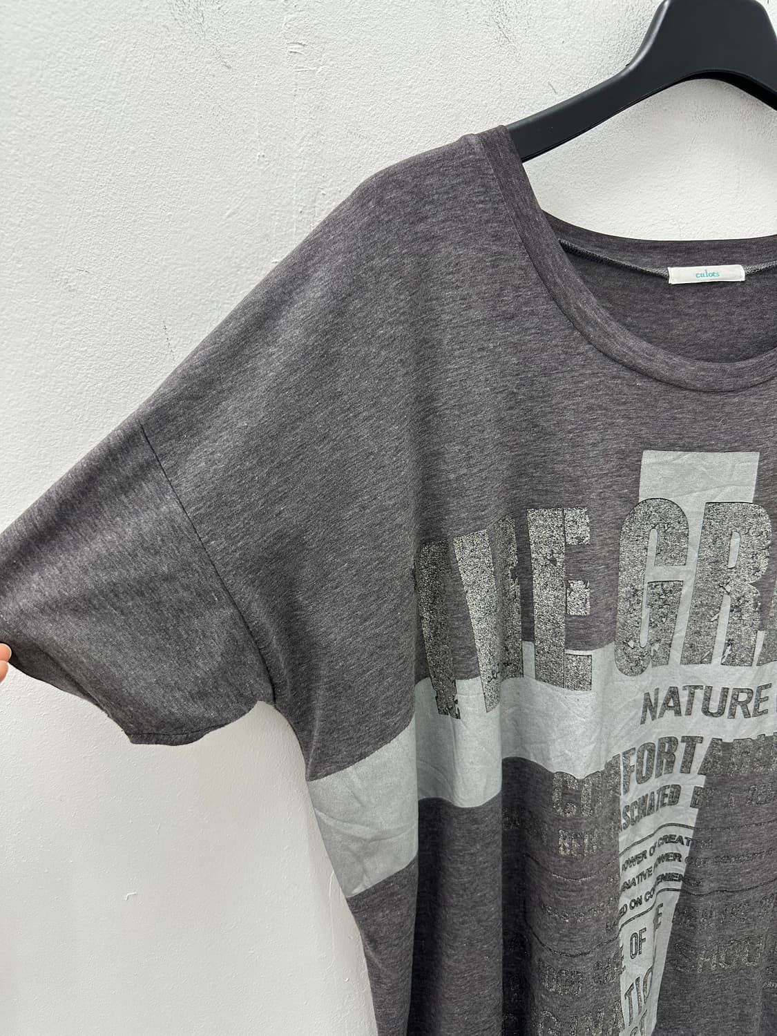 Culots cross glossy punk tee 상품이미지5