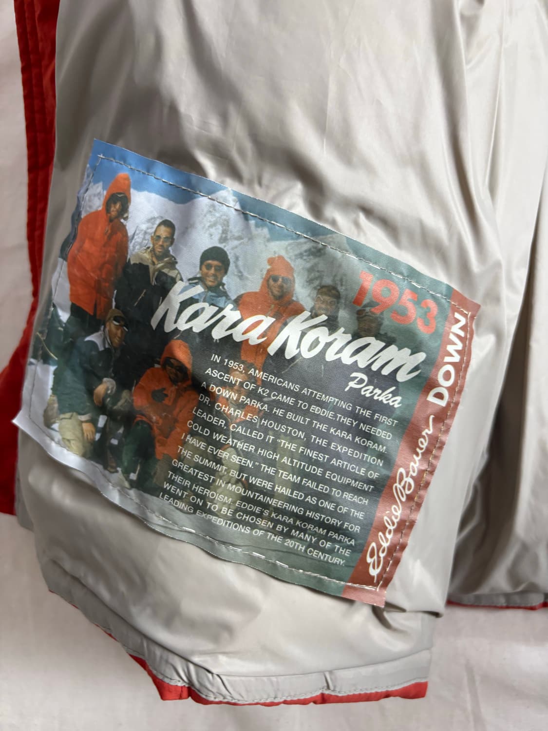 Eddie Bauer 에디바우어 카라코람 구스다운 자켓 XL  상품이미지5