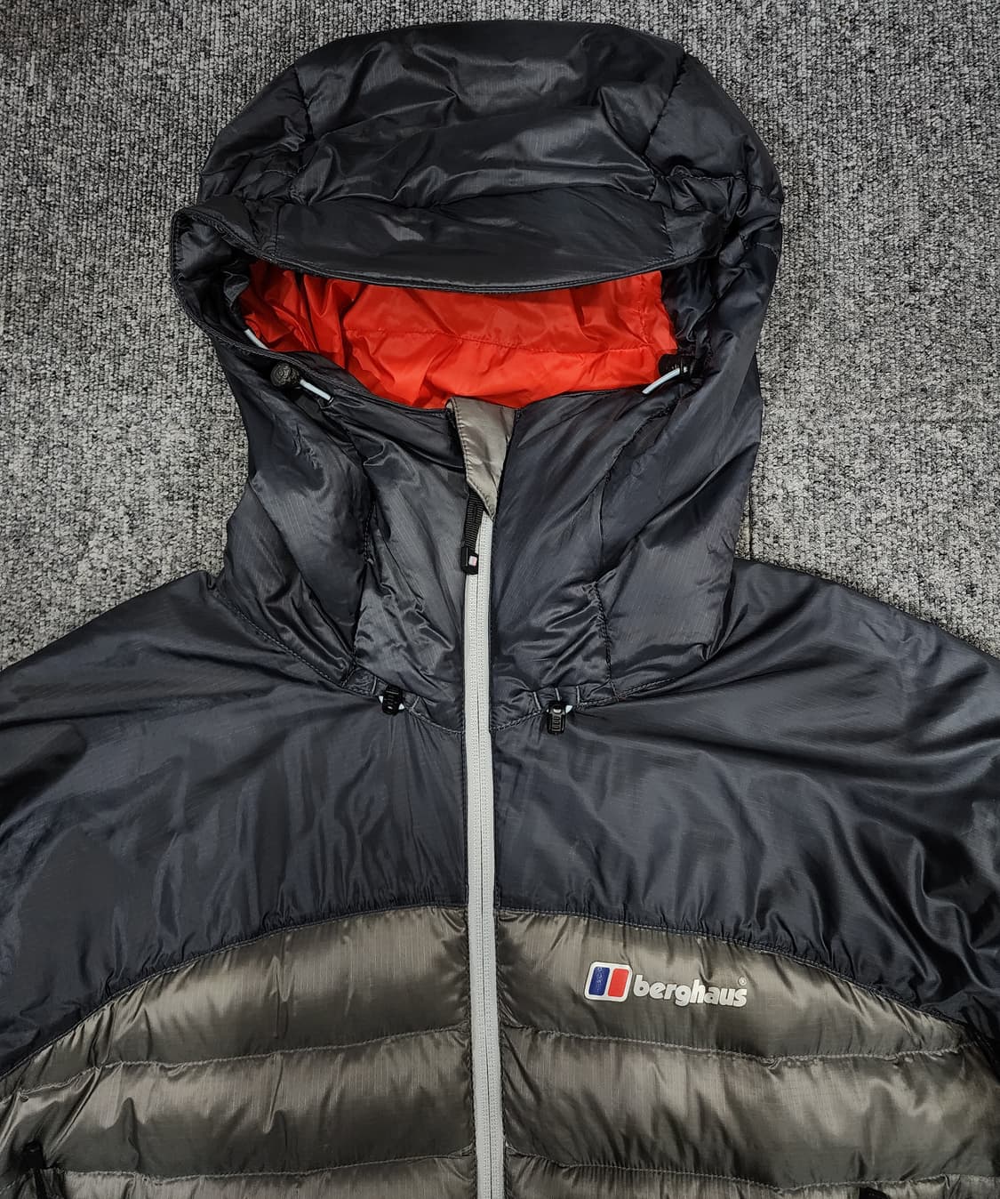 버그하우스 마운트 아스가르드 구스다운 빈티지 경량 패딩 자켓 M 상품이미지4
