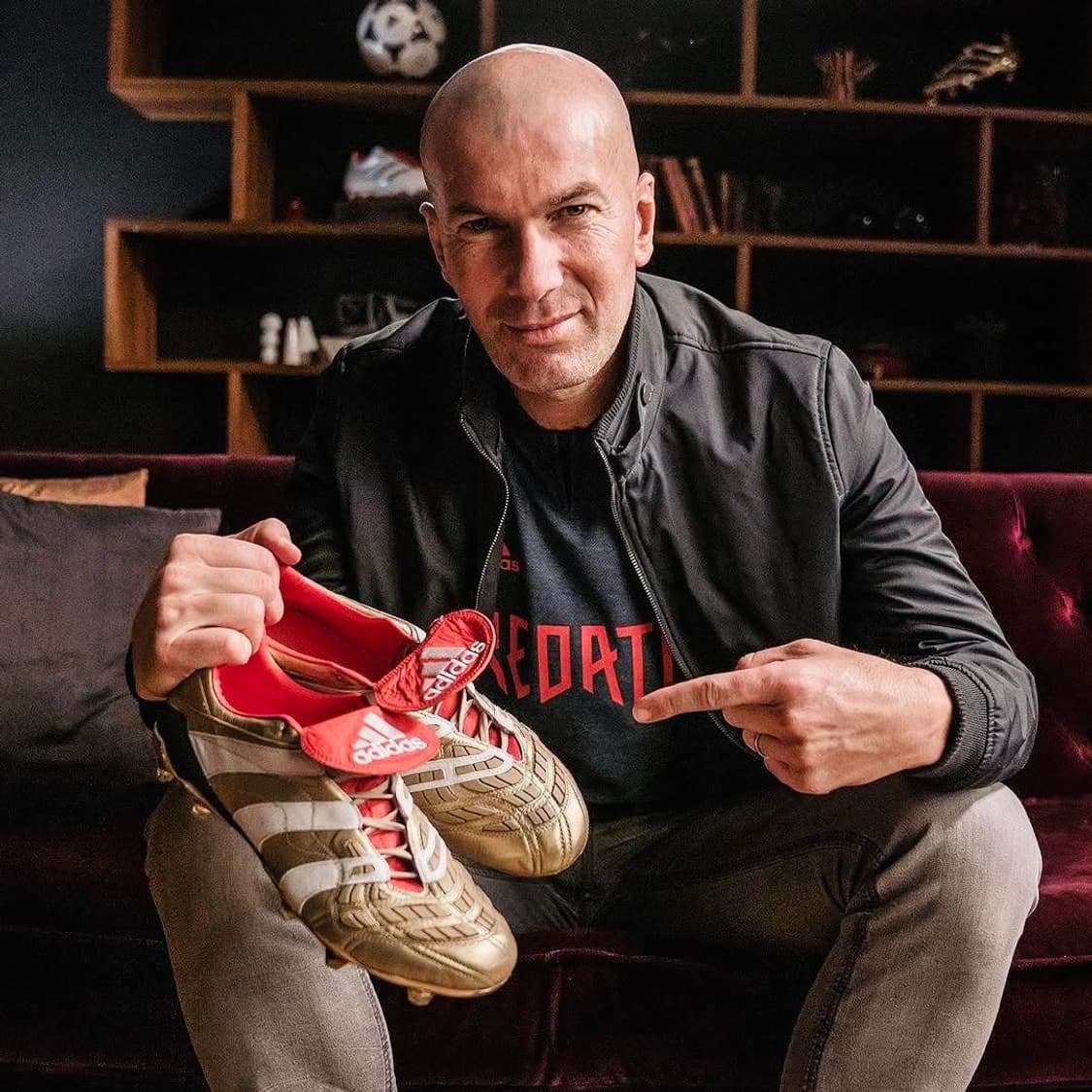 (270) 아디다스 프레데터 엑셀레이터 FG 지단 한정판 새제품 상품이미지5