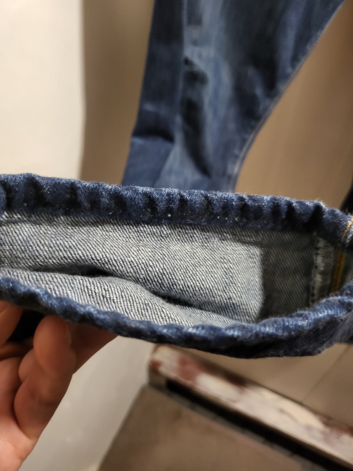 RRL 더블엘알 슬림핏  셀비지 데님 29인치 상품이미지7