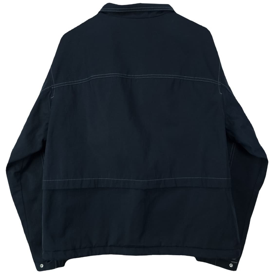 [자라] 스티치 오버핏 블루종 집업 자켓 네이비 M19267 상품이미지3