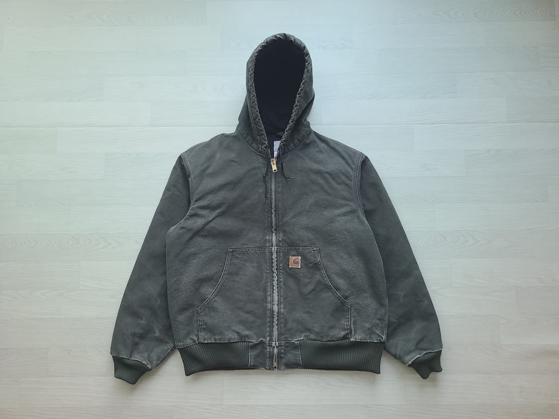 칼하트 j130 액티브 자켓 mos 모스그린 판매 상품이미지1