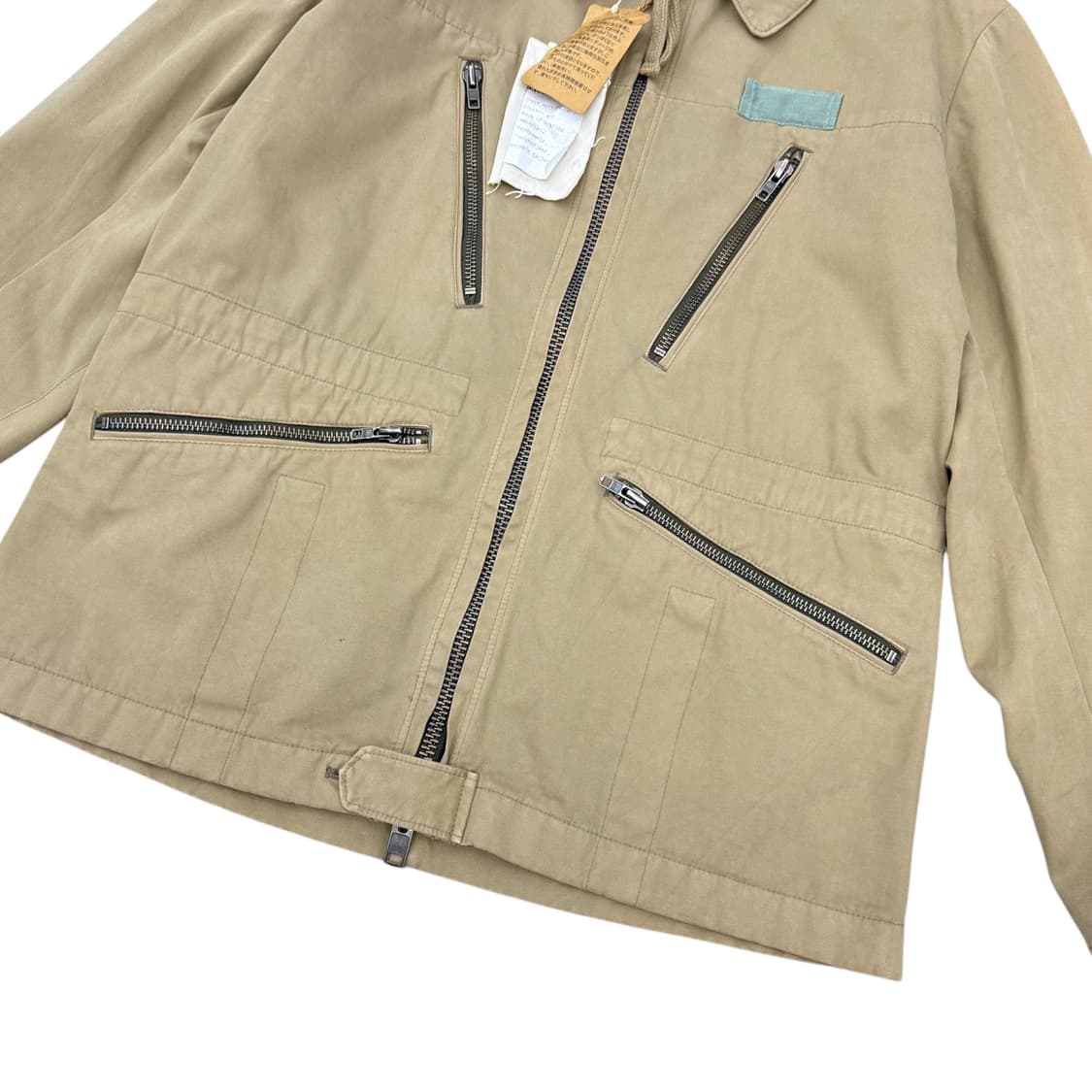 Back number 백넘버 멀티지퍼 코튼자켓 워크자켓 상품이미지5