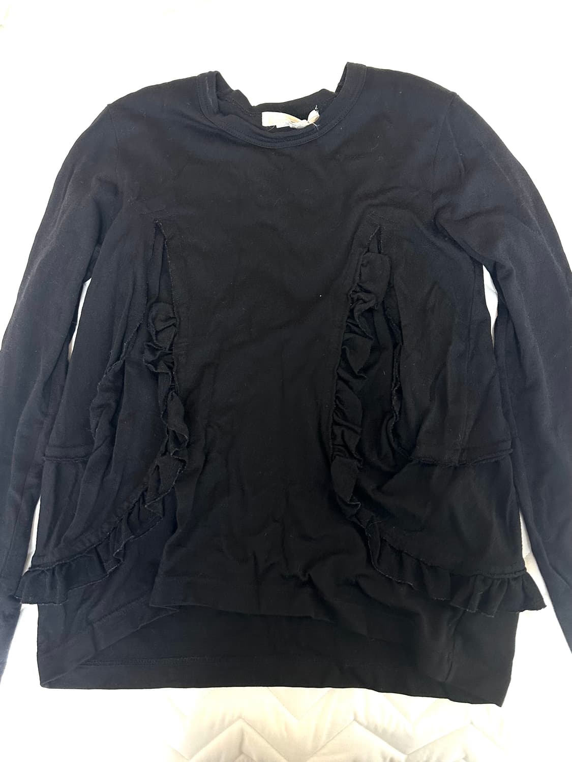 comme des garçons detail ruffle T 상품이미지2