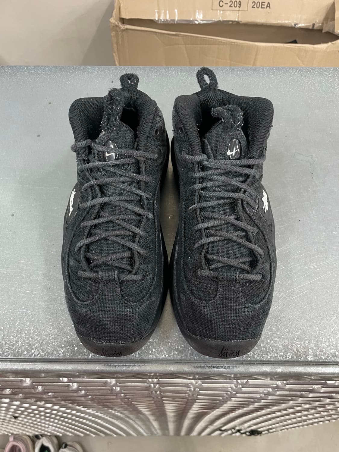 나이키 X 스투시 에어 페니 2 블랙 235 상품이미지5